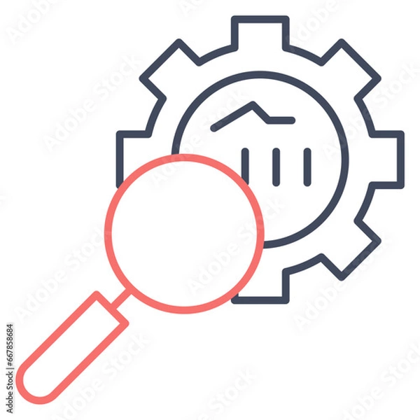 Obraz Research Process Icon