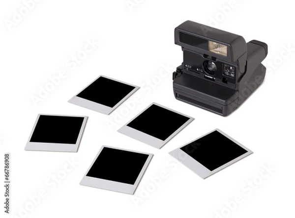 Fototapeta Instant camera