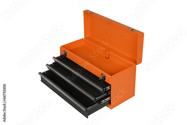 Obraz orange tool box