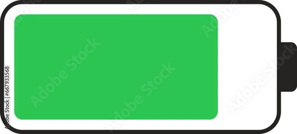 Fototapeta battery icons indicator power level