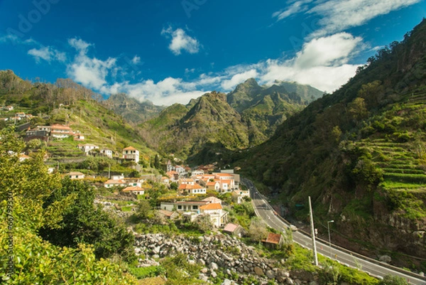 Obraz Mountain village view II