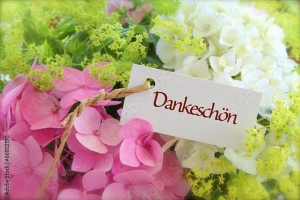 Obraz Dziękuję bardzo