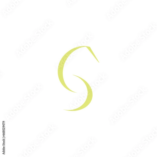 Obraz Logo G and S vector