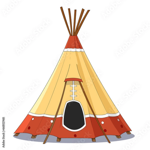 Fototapeta Indian tent