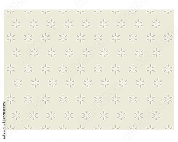 Obraz cotton lace scallop design vector