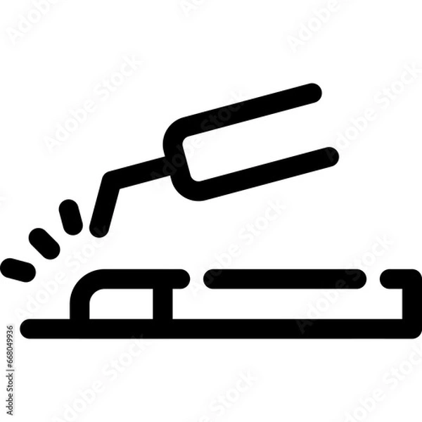 Obraz Welding Machine Icon