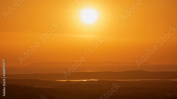 Obraz sunset over the sea