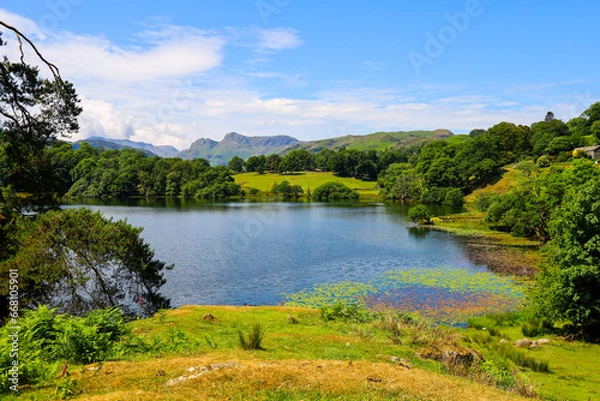 Obraz lake in the mountains