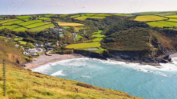 Obraz Coastal Bay, Cornwall