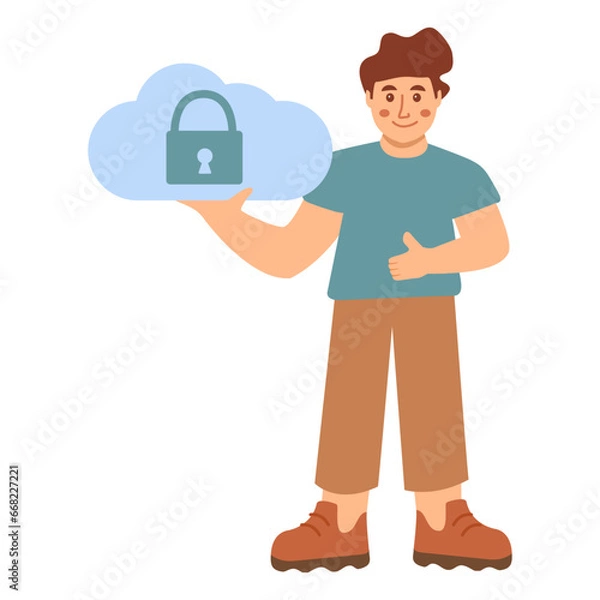 Obraz Literature for personal development.Knowledge and education.Books library in head shape.Isolated on white background.Vector flat illustration.