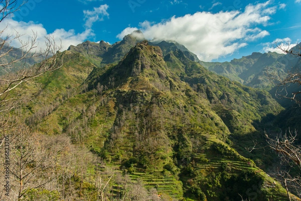 Obraz mountain terrace view (landscape)