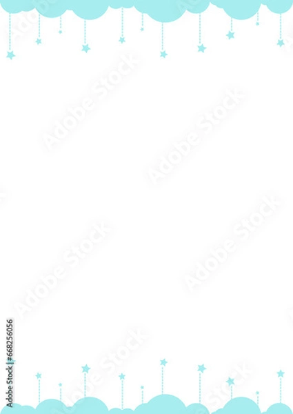 Obraz frame with drops