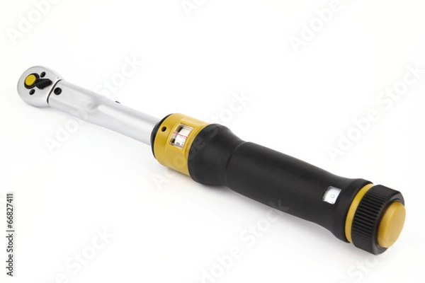 Obraz The torque wrench on the white background