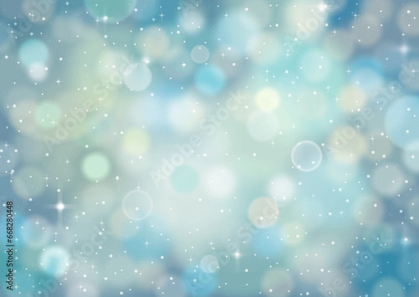 Obraz 冬の背景ベクター素材