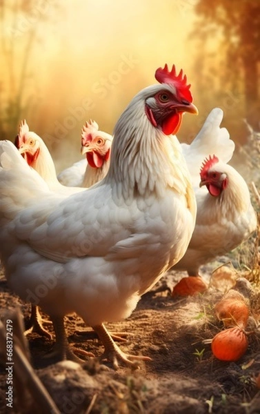 Fototapeta chicken and egg