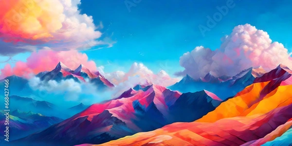 Obraz Artwork background Digital art