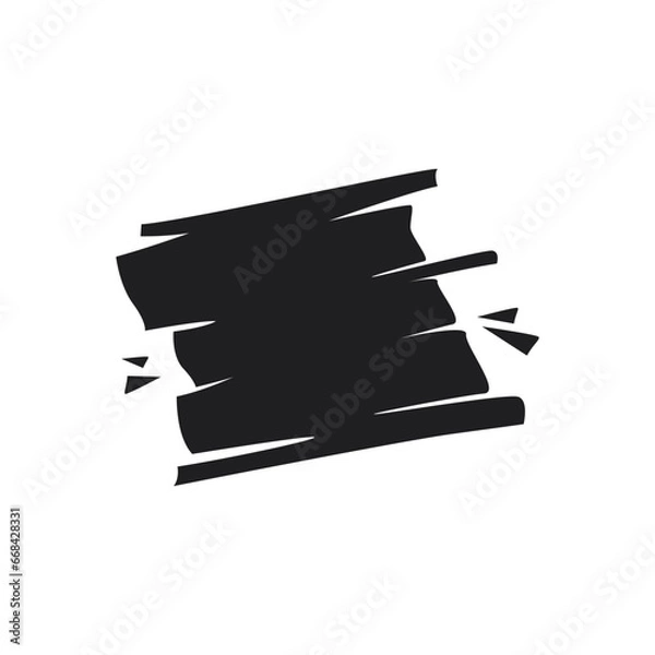 Obraz Paper cut silhouette