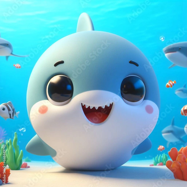 Fototapeta 아기상어