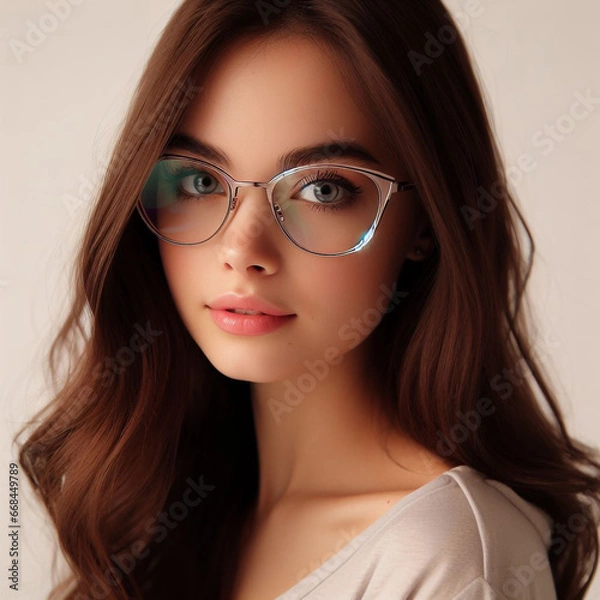 Fototapeta 여성 안경