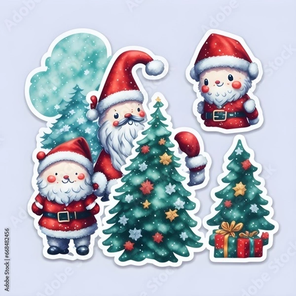 Obraz Santa claus on background