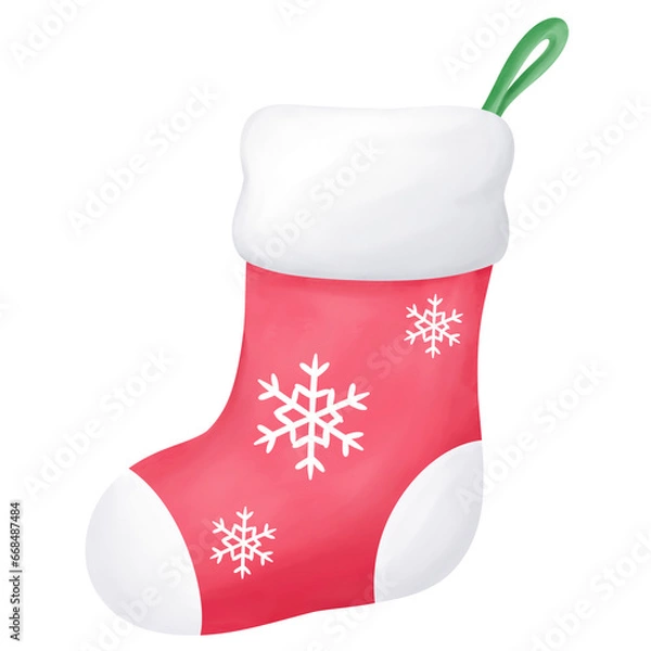 Obraz christmas sock