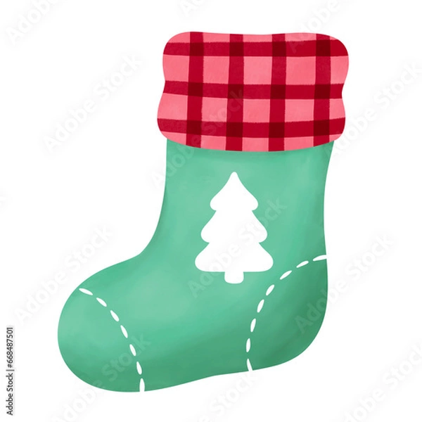 Obraz christmas sock