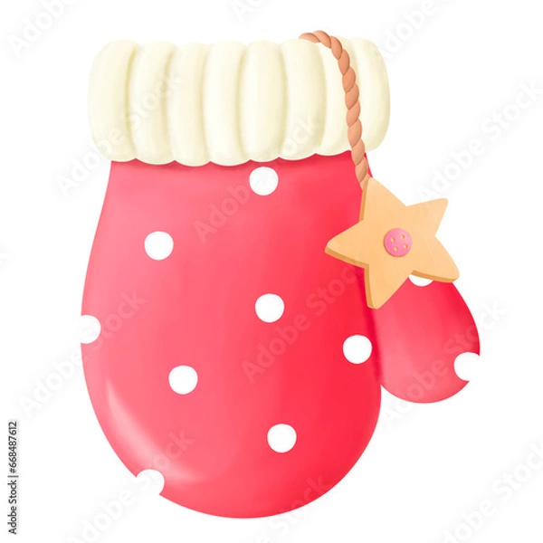 Obraz Christmas mitten