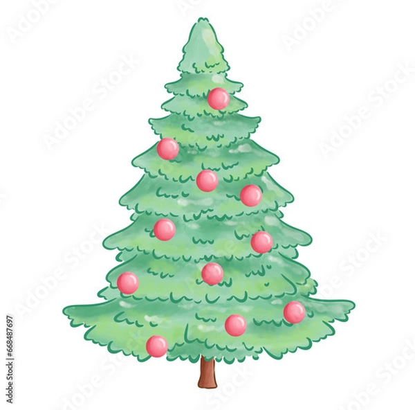 Obraz Christmas tree