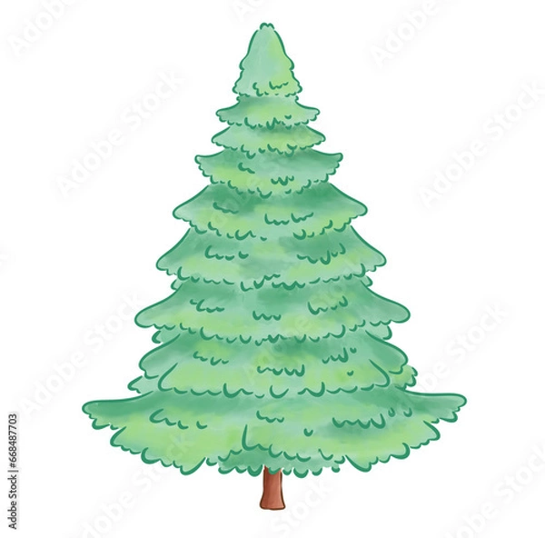 Obraz Christmas tree