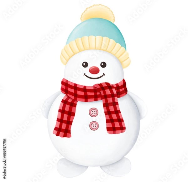 Obraz Snow man