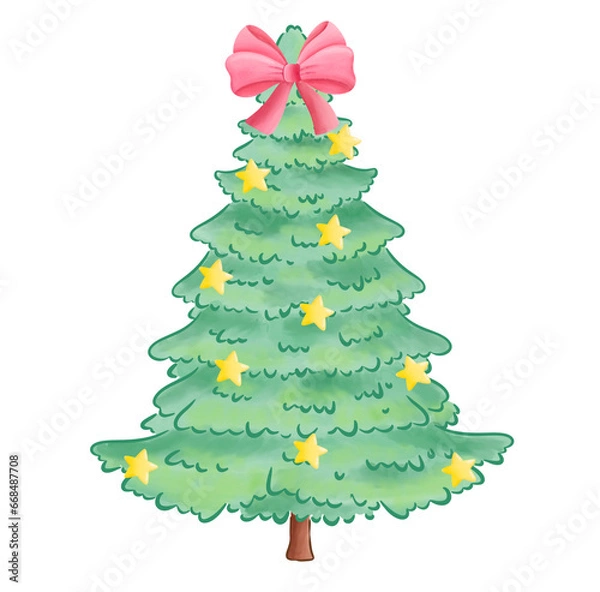 Obraz Christmas tree