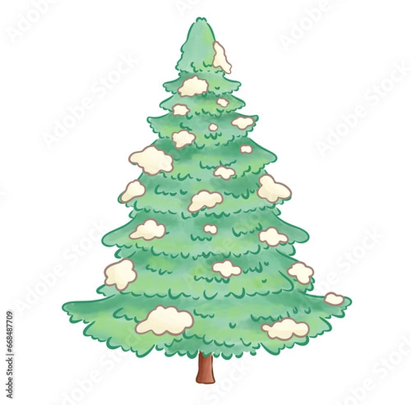 Obraz Christmas tree