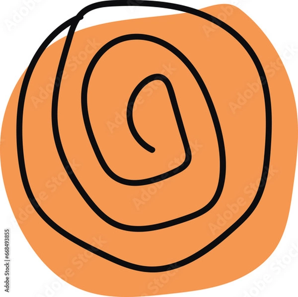 Obraz Hand Drawn Organic Shapes