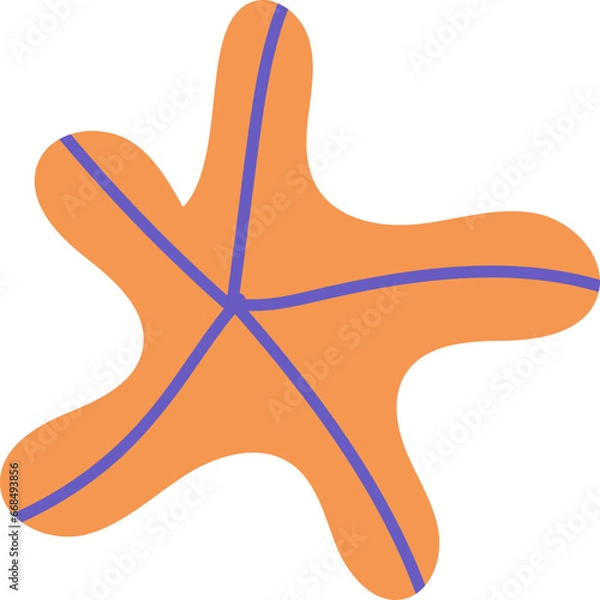 Obraz Hand Drawn Organic Shapes