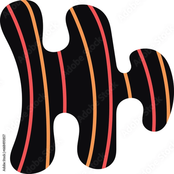 Obraz Hand Drawn Organic Shapes