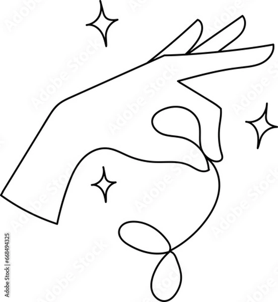 Obraz Hands Element Aesthetic