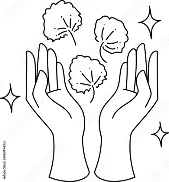 Obraz Hands Element Aesthetic