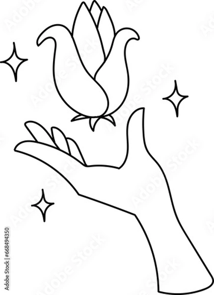 Obraz Hands Element Aesthetic