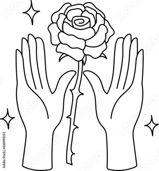 Obraz Hands Element Aesthetic