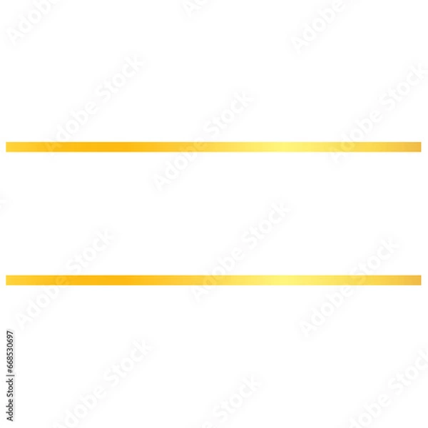 Obraz Gold Rectangle Border Golden Frame