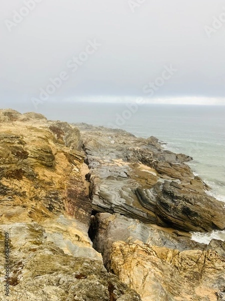 Fototapeta rocks and sea