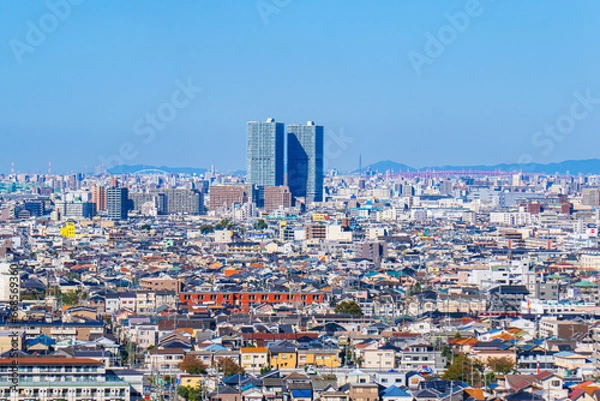 Obraz 美しい大阪の町並み