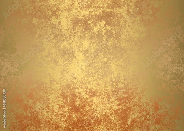 Fototapeta Golden Abstract  decorative paper texture  background  for  artwork  - Illustration