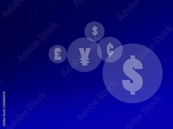Fototapeta currency symbol background