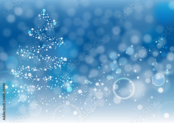 Obraz 冬の背景ベクター素材