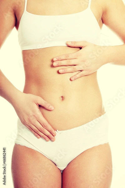 Fototapeta Beautiful female body
