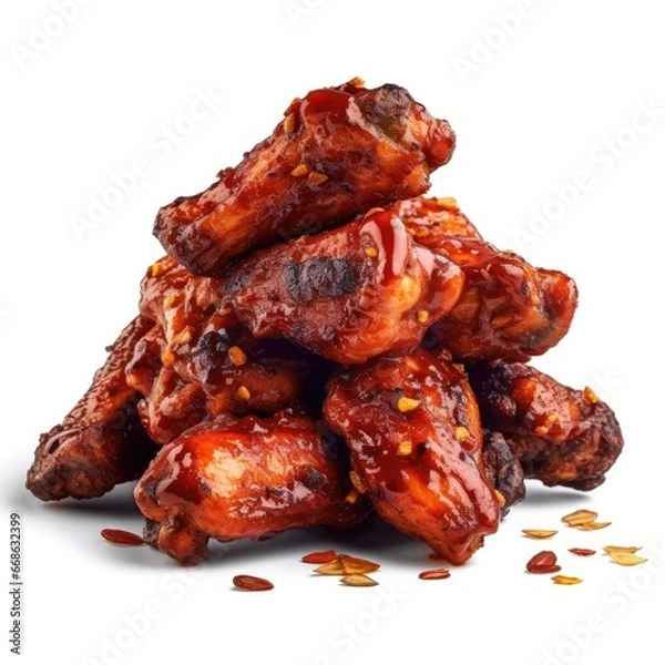 Fototapeta BBQ Wings