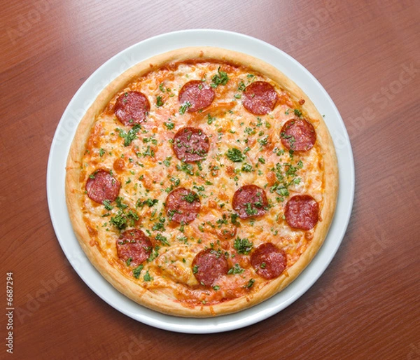 Obraz Pizza Pepperoni