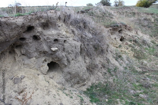 Fototapeta A hole in the ground