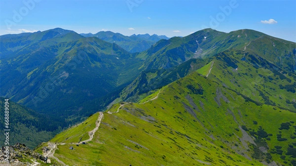 Obraz View from Kasprowy Wierch Tatry